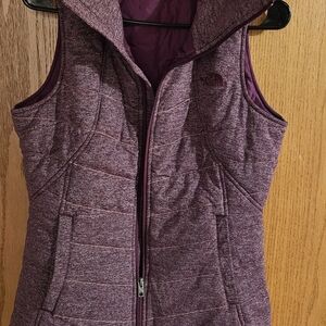 Northface purple vest